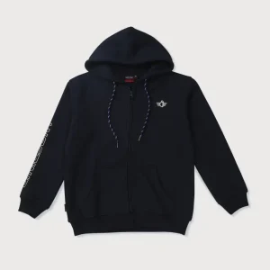 Boys Printed Fleece Knits Jacket