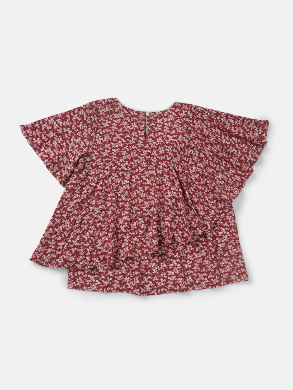 Gini And Jony Boys Red Polka Dots Cotton Shirt Full Sleeves