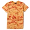 Gini & Jony Boys Orange T-Shirt