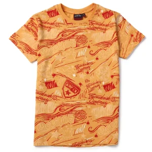 Gini & Jony Boys Orange T-Shirt