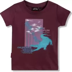 Gini & Jony Boys Printed Knits Half Sleeves T-Shirt