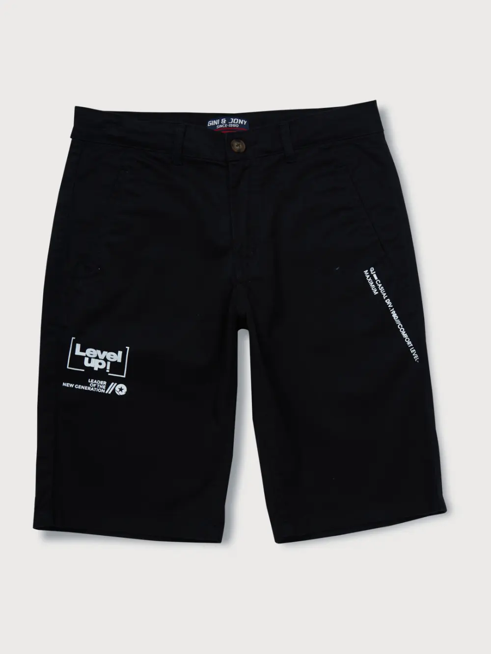 Gini & Jony Boys Red Bermuda