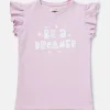 Girls Cotton Solid Knits Top