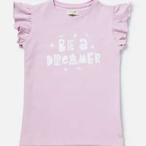 Girls Cotton Solid Knits Top