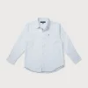 Gini And Jony Boys Solid Cotton Shirt