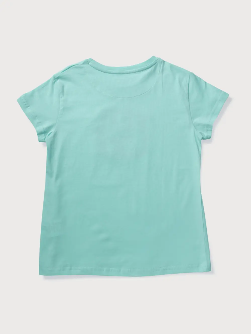 Gini & Jony Girls Light Blue Printed T-Shirt