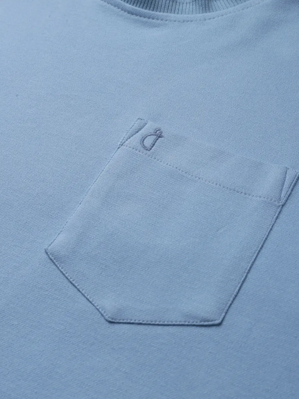 Gini & Jony Boys Blue Solid Knits T-Shirt Half Sleeves