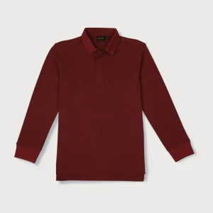 Gini & Jony Boys Solid Spread Collar Half Sleeves Shirt