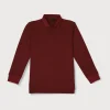 Gini & Jony Boys Solid Spread Collar Half Sleeves Shirt