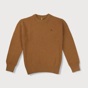 Gini And Jony Cotton Full Sleeves Pullover Logo Print
