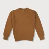 Gini And Jony Cotton Full Sleeves Pullover Logo Print
