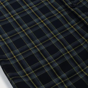 Gini And Jony Boys Navy Blue Checks Cotton Shirt Full Sleeves