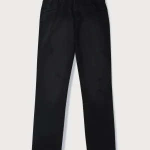 Gini And Jony Boys Black Distressed Denim Jeans Fixed Waist