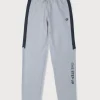 Gini And Jony Boys Grey Typographic Print Cotton Track Pant Elasticated