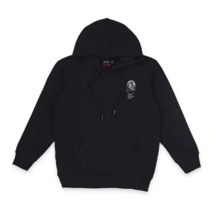 Boys Blue Cotton Printed Sweatshirt