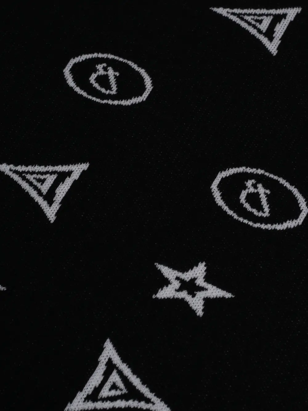 Gini And Jony Boys Black Conversational Print Cotton Sweater Full Sleeves