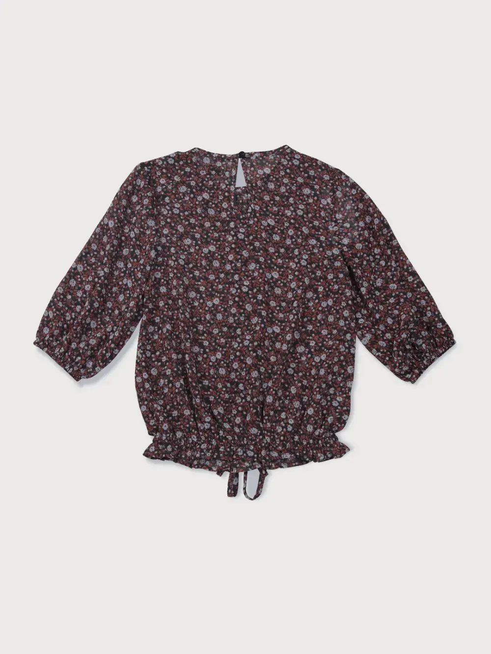 Baby Girls Casual Polyester Blend Blouson Top