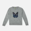 Gini And Jony Cotton Full Sleeves Pullover Logo Print