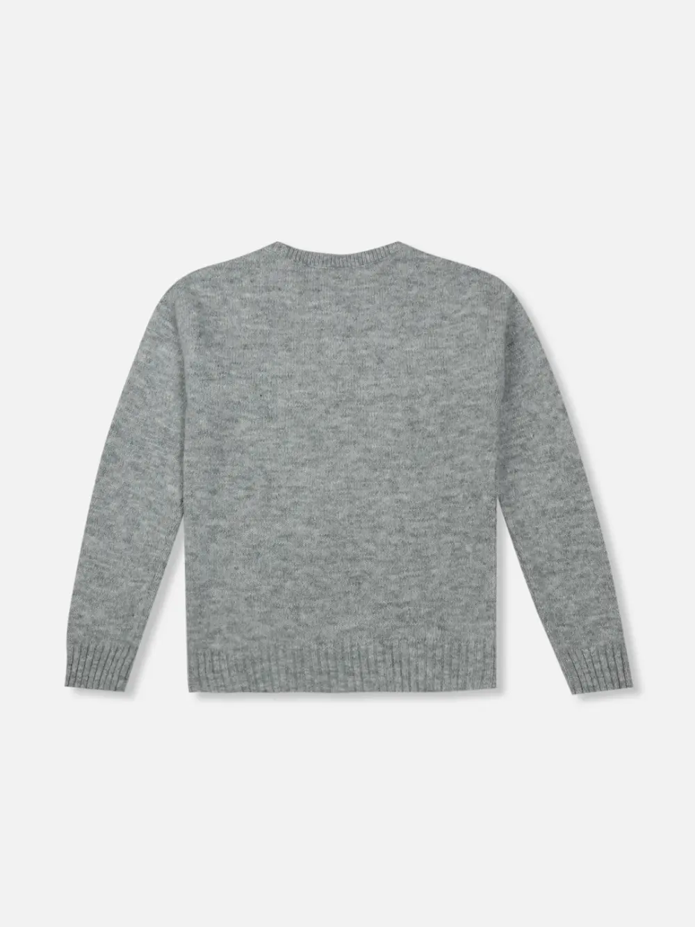 Gini And Jony Cotton Full Sleeves Pullover Logo Print