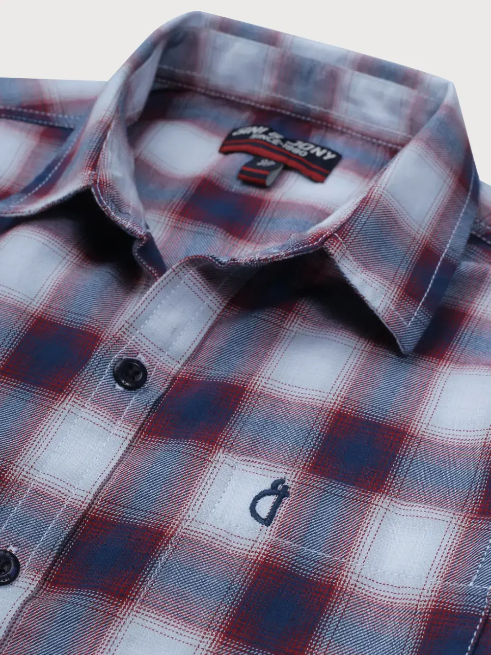 Gini And Jony Boys Solid Cotton Shirt