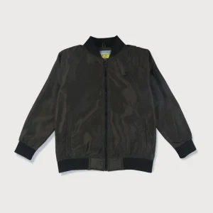 Typography Lightweight Varsity Jacket