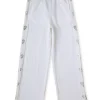 Gini & Jony Girls Orange Camouflage Knits Elasticated Track Pant