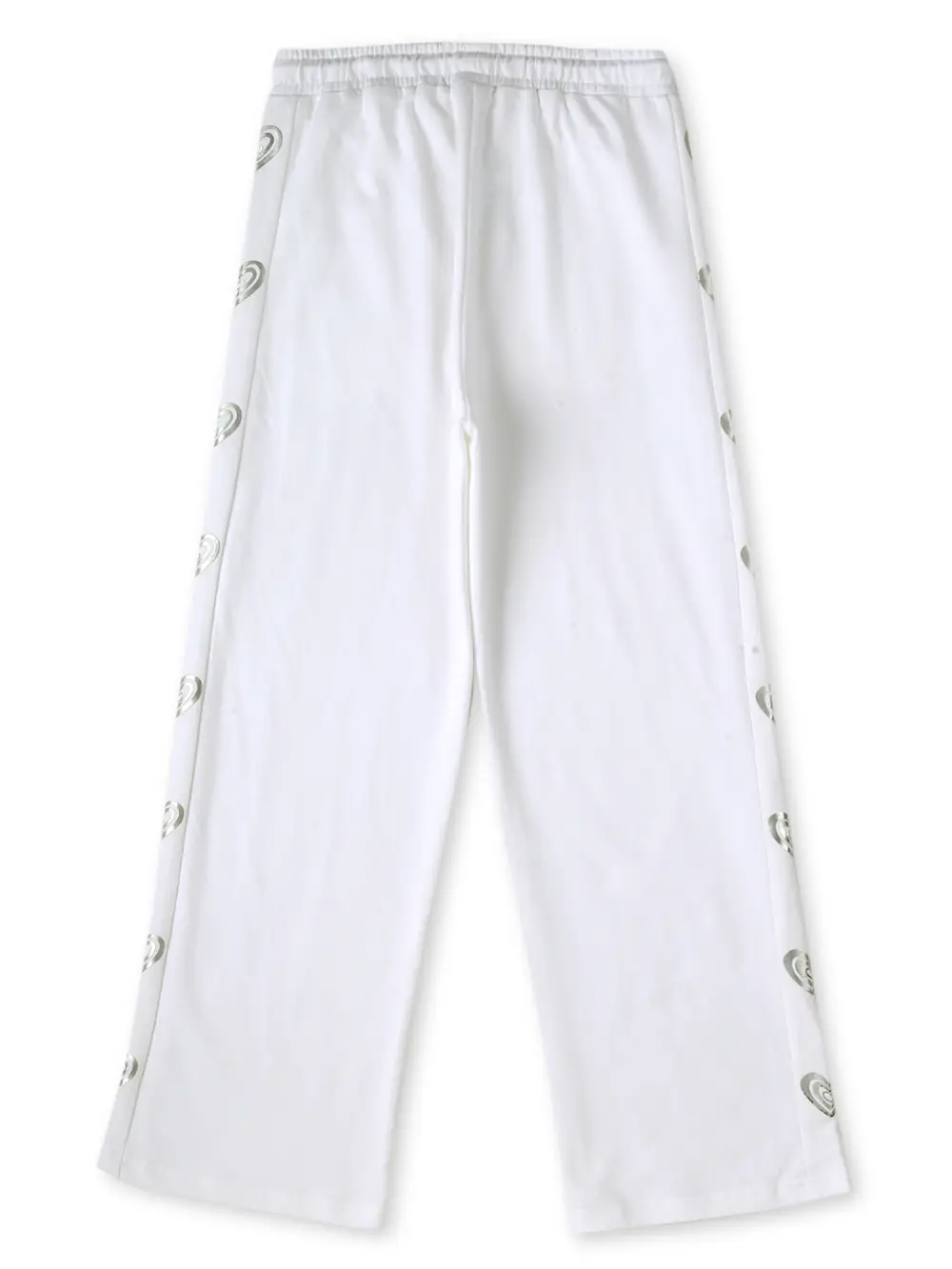 Gini & Jony Girls Orange Camouflage Knits Elasticated Track Pant