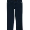 Gini And Jony Boys Black Solid Denim Fixed Waist Jeans