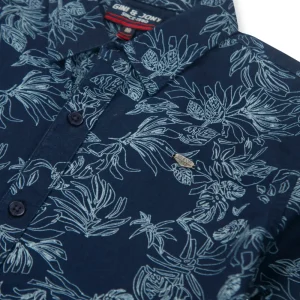 Gini And Jony Boys Solid Cotton Shirt