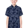 Gini And Jony Boys Solid Cotton Shirt