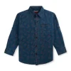Gini And Jony Boys Solid Cotton Shirt