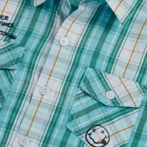Gini And Jony Boys Solid Cotton Shirt