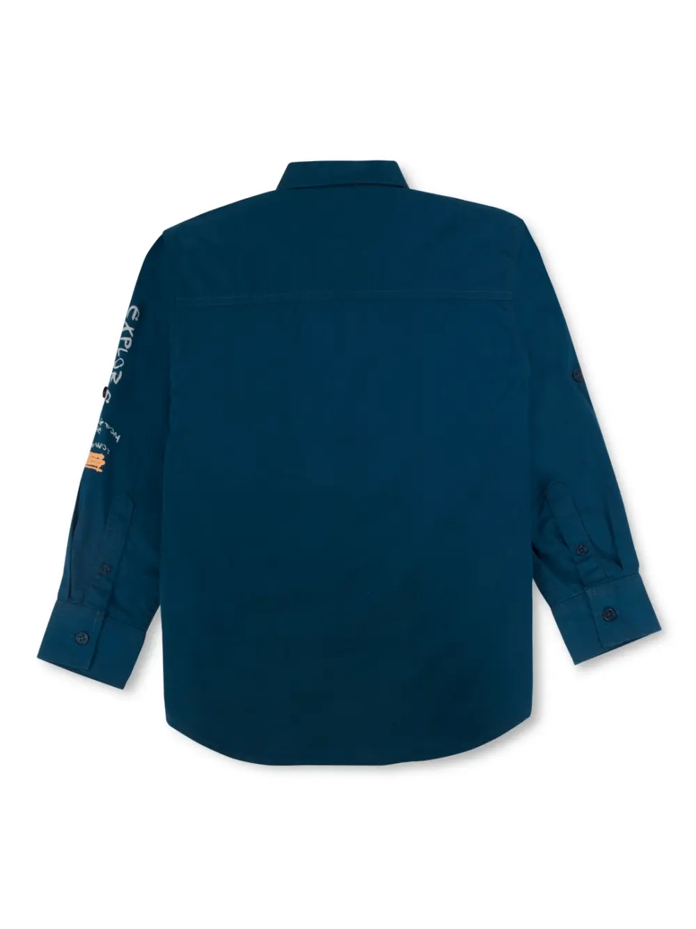Gini And Jony Boys Solid Cotton Shirt