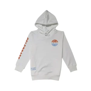 Gini And Jony Boys White Typographic Print Cotton Sweat Shirt Full Sleeves