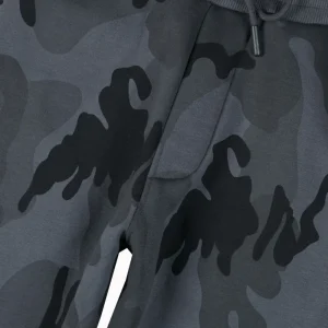 Gini And Jony Boys Grey Camouflage Cotton Track Pant Elasticated