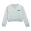 Boys Blue Cotton Printed Sweatshirt