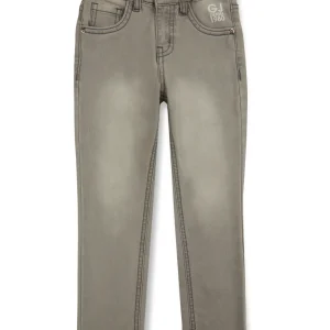 Gini & Jony Boys Grey Washed Denim Jeans