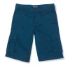 Gini And Jony Boys Blue Conversational Print Cotton Barmuda Fixed Waist
