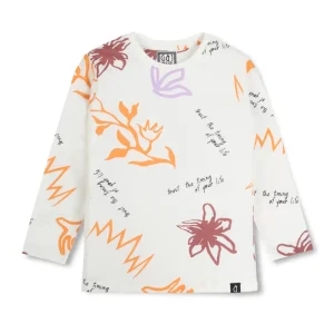 Gini & Jony Boys' Blue T-Shirt Knitshand-Wash Regular Fit