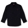 Gini And Jony Boys Solid Cotton Shirt