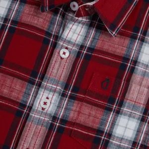 Gini And Jony Boys Solid Cotton Shirt