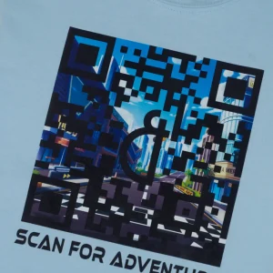 Gini And Jony Boys Blue Digital Print Cotton Single Jersey T-Shirt Half Sleeves