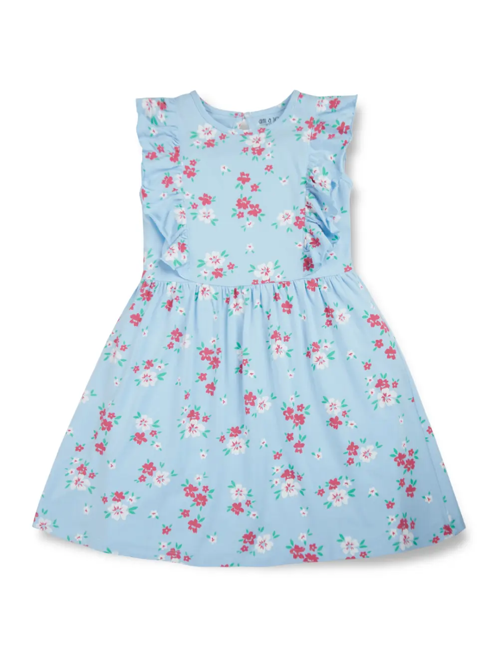 Gini & Jony Girls Below Knee Casual Dress