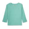 Gini And Jony Girls Cotton Round Neck Half Sleeves Knits Top