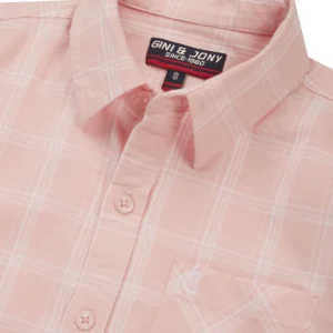 Gini And Jony Boys Solid Cotton Shirt