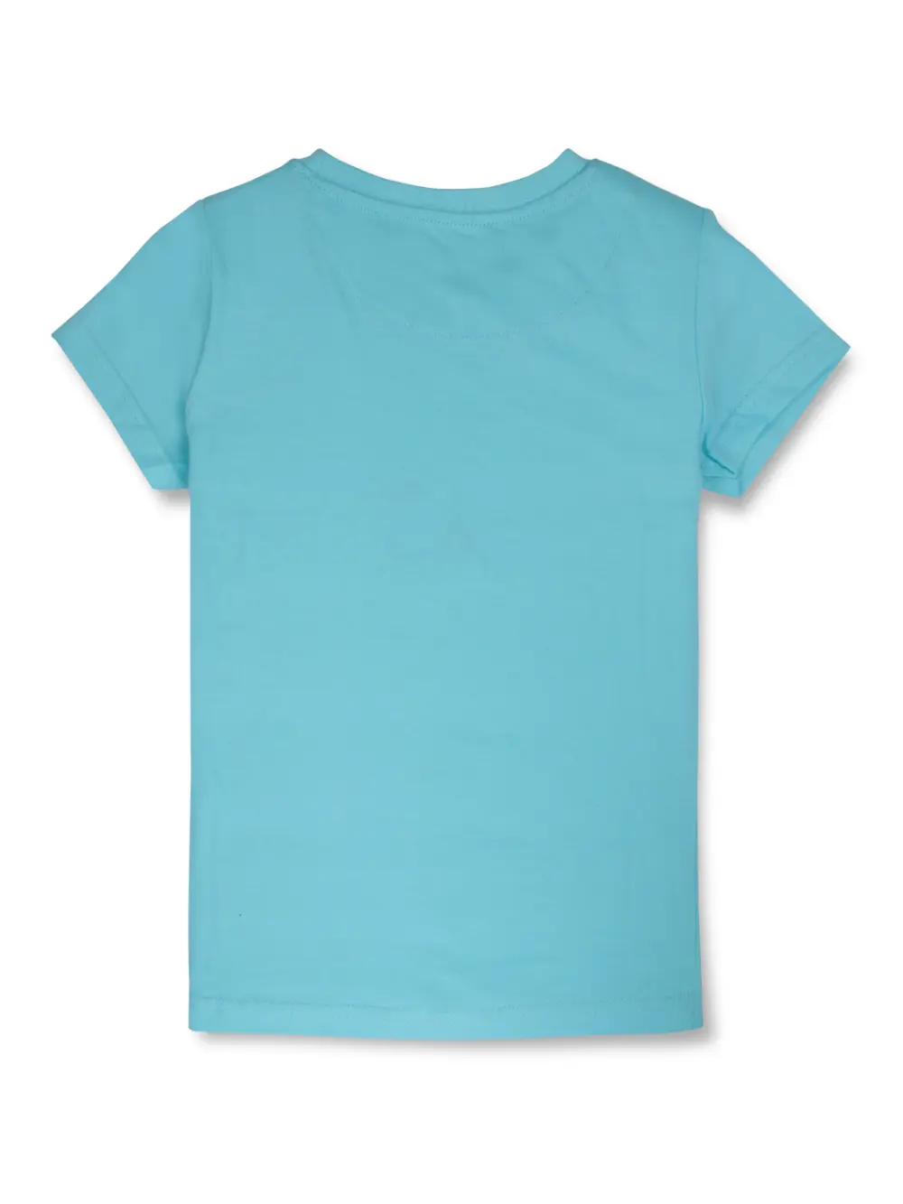 Gini And Jony Girls Cotton Round Neck Half Sleeves Knits Top