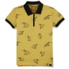 Gini & Jony Boys Solid Spread Collar Half Sleeves Shirt