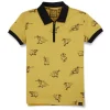Gini & Jony Boys Solid Spread Collar Half Sleeves Shirt