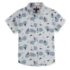 Gini And Jony Boys Solid Cotton Shirt