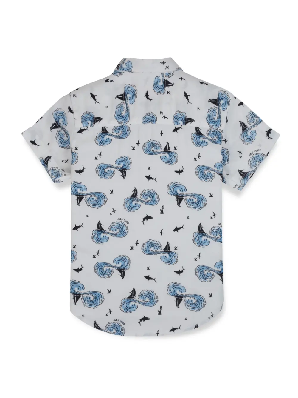 Gini And Jony Boys Solid Cotton Shirt